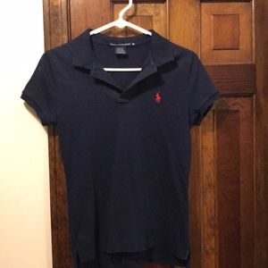 Ralph Lauren Women's Navy polo